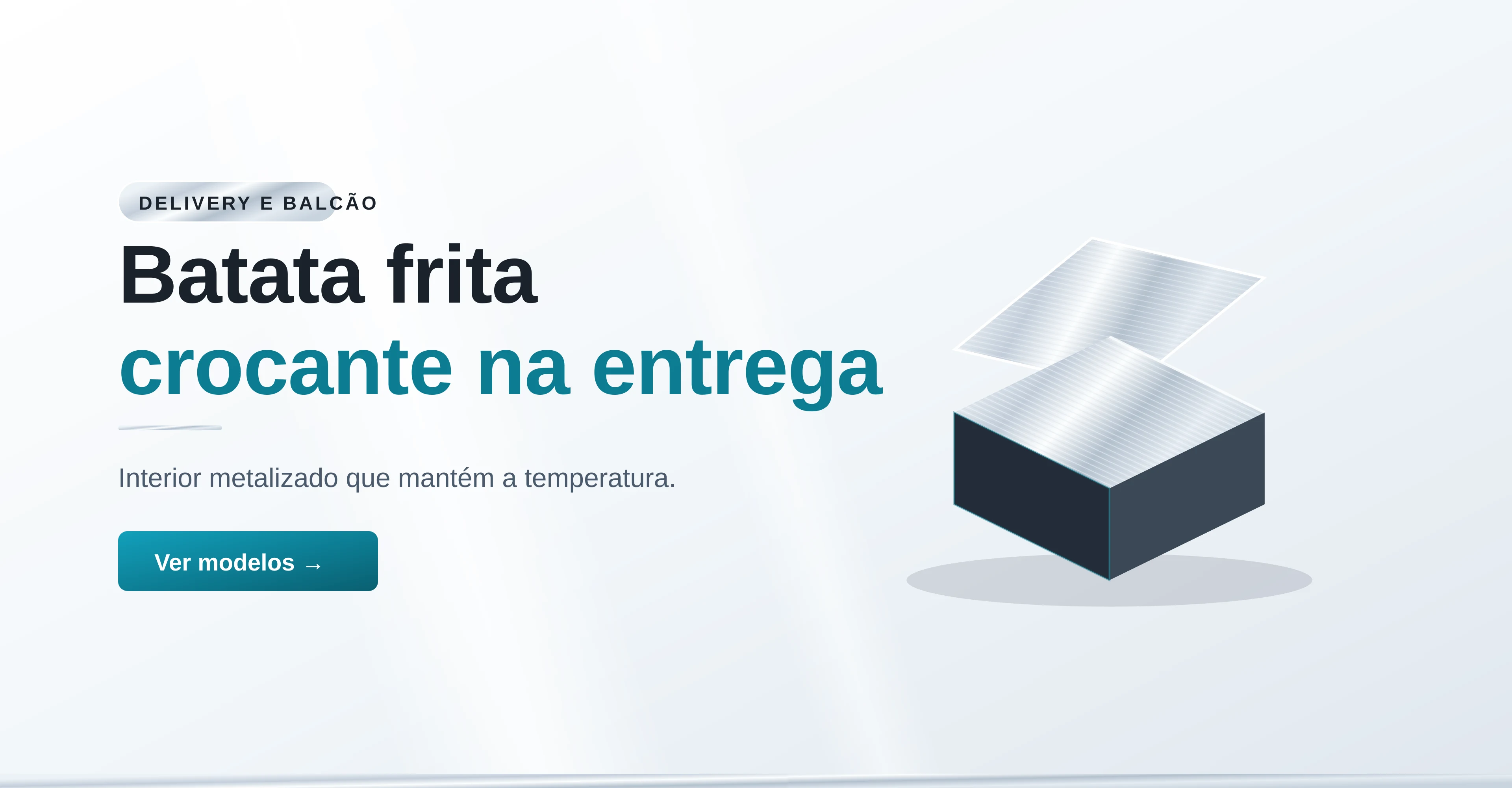 Embalagem metalizada para batata frita — Forpack Embalagens