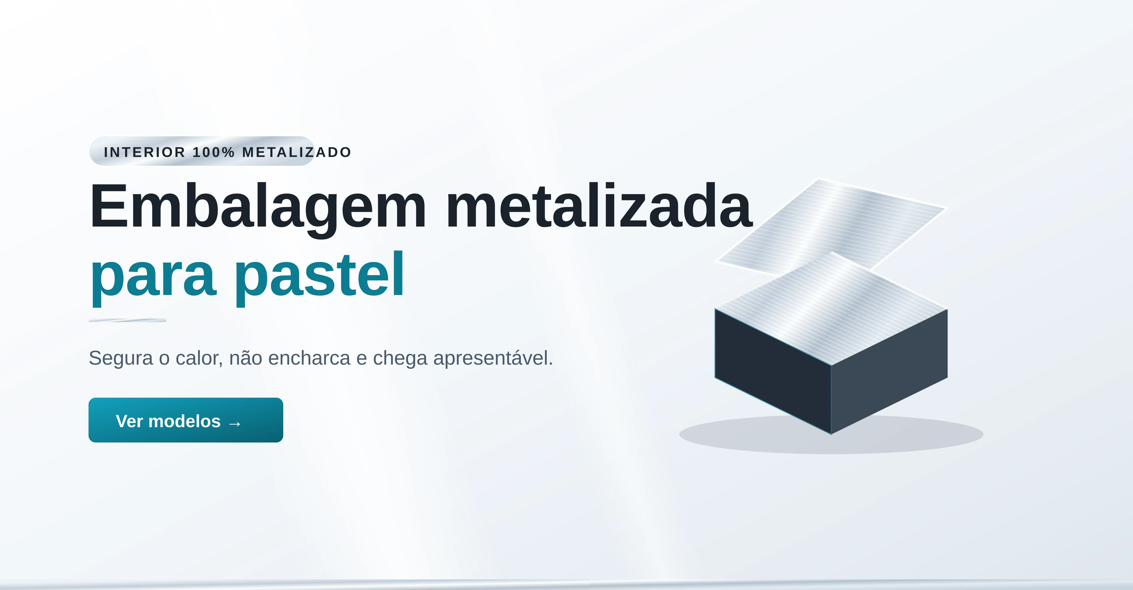 Embalagem metalizada para pastel — Forpack Embalagens